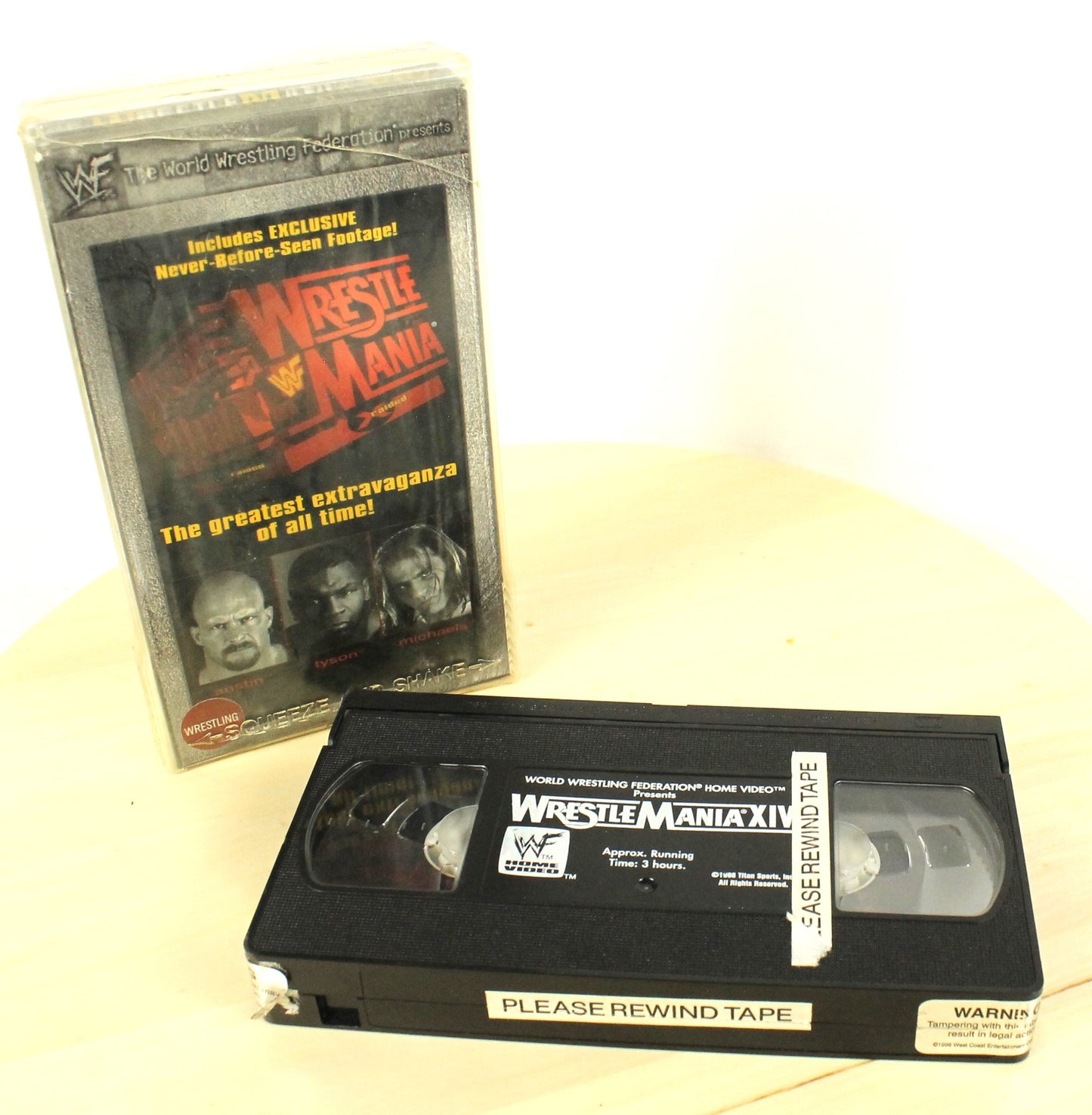 Vintage WWF/WWE WrestleMania VHS Lot – WrestleMania X to XXI + Best of Collection