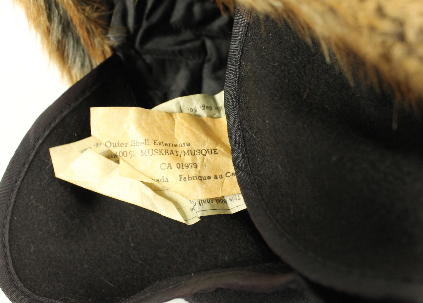 Lot of Three Men's Fur Hats including Winter Trapper Style