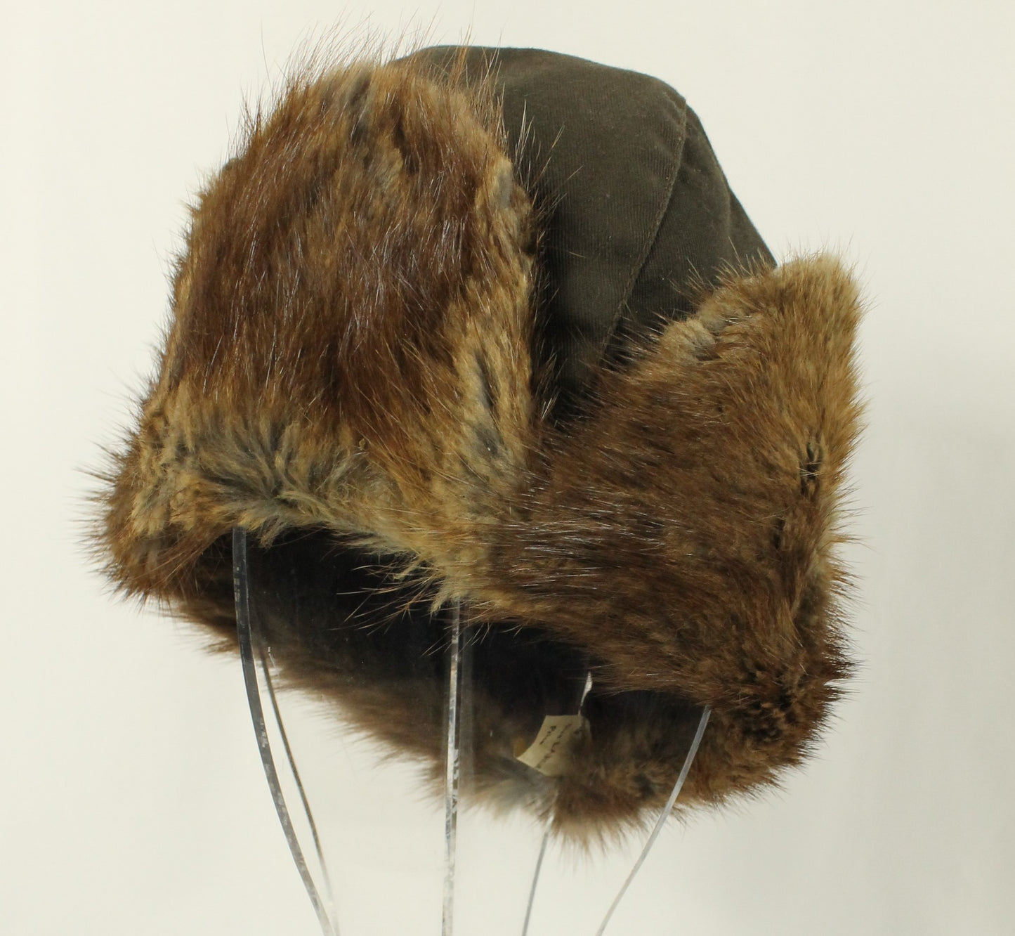 Lot of Three Men's Fur Hats including Winter Trapper Style