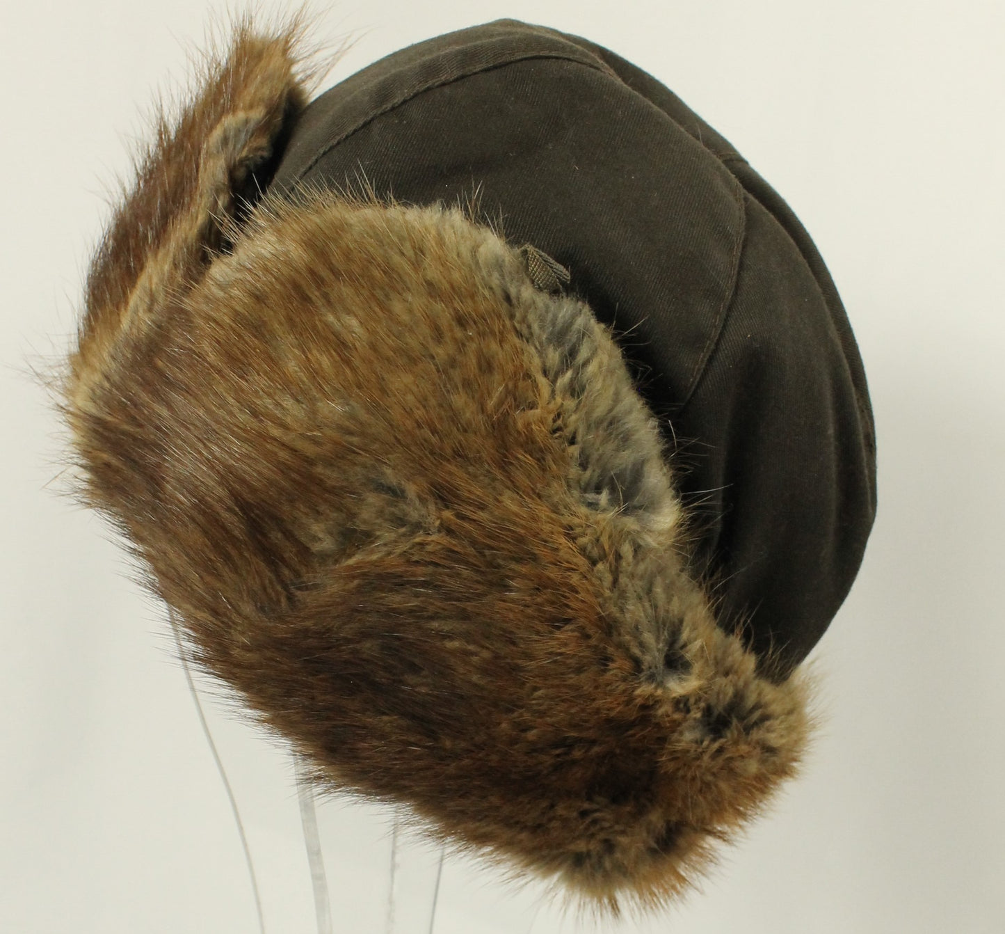 Lot of Three Men's Fur Hats including Winter Trapper Style