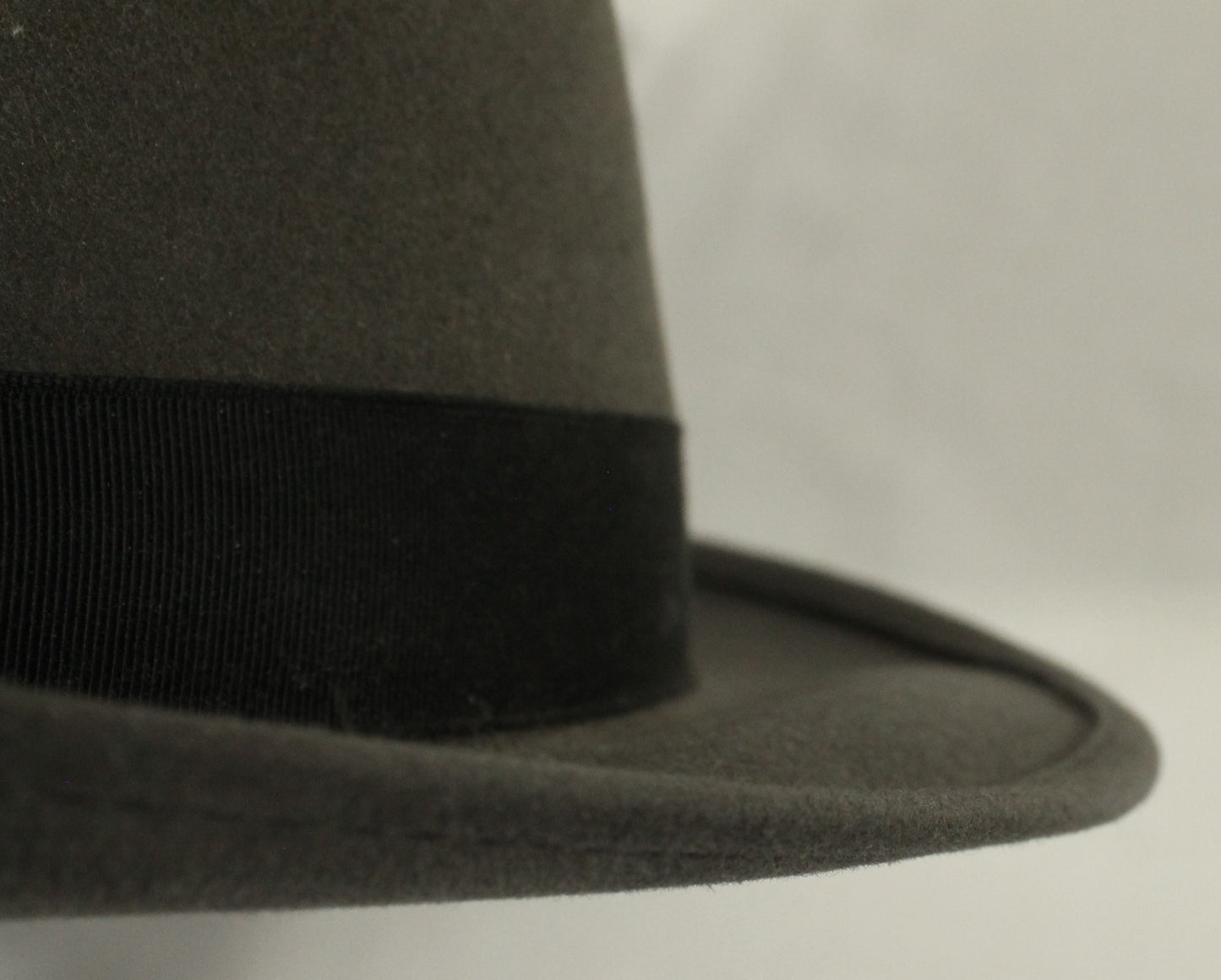 Vintage Mallory by Stetson Gray Fedora Hat – Size 7½ (60) with Original Octagonal Box