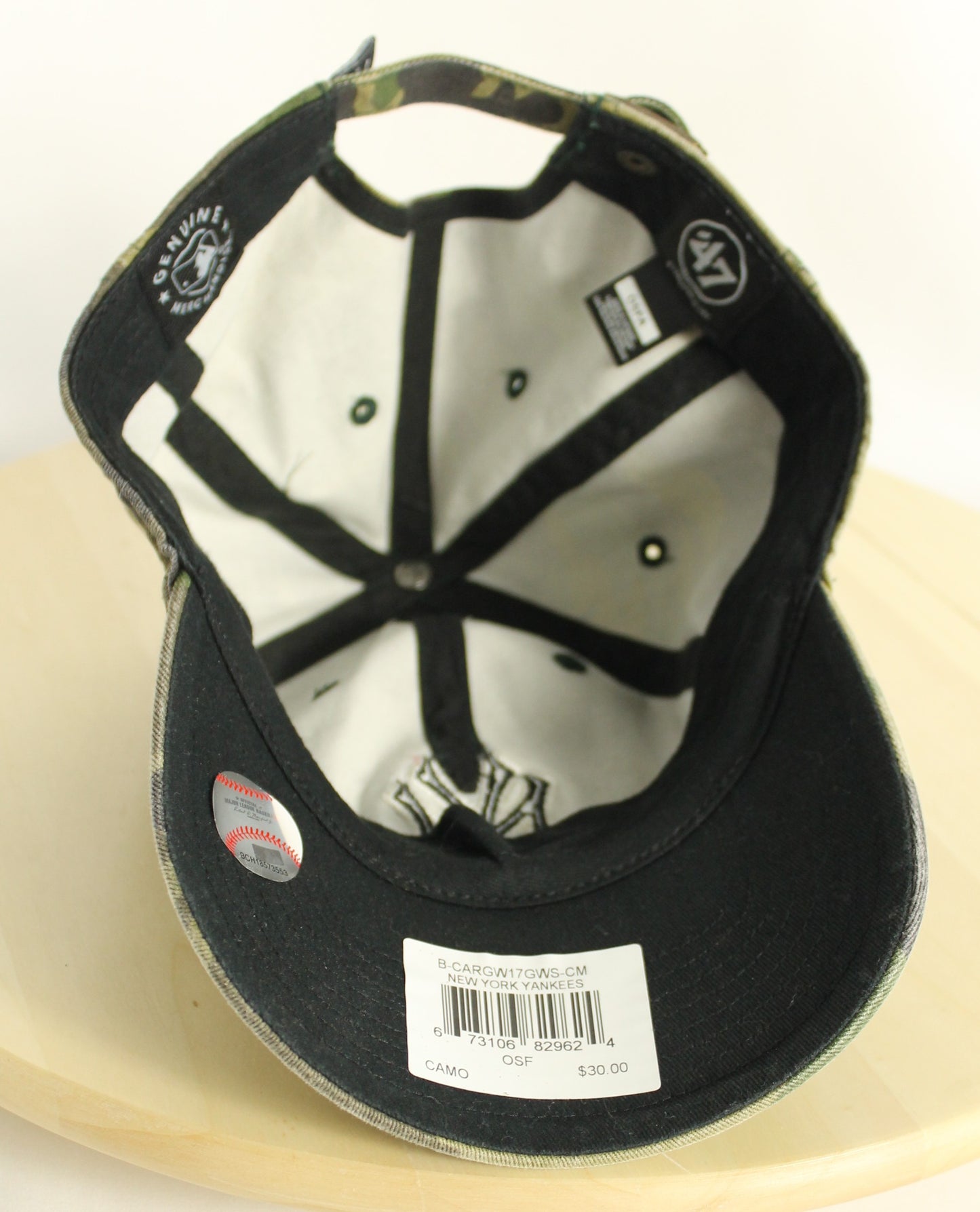 '47 Camo Yankees Baseball Cap
