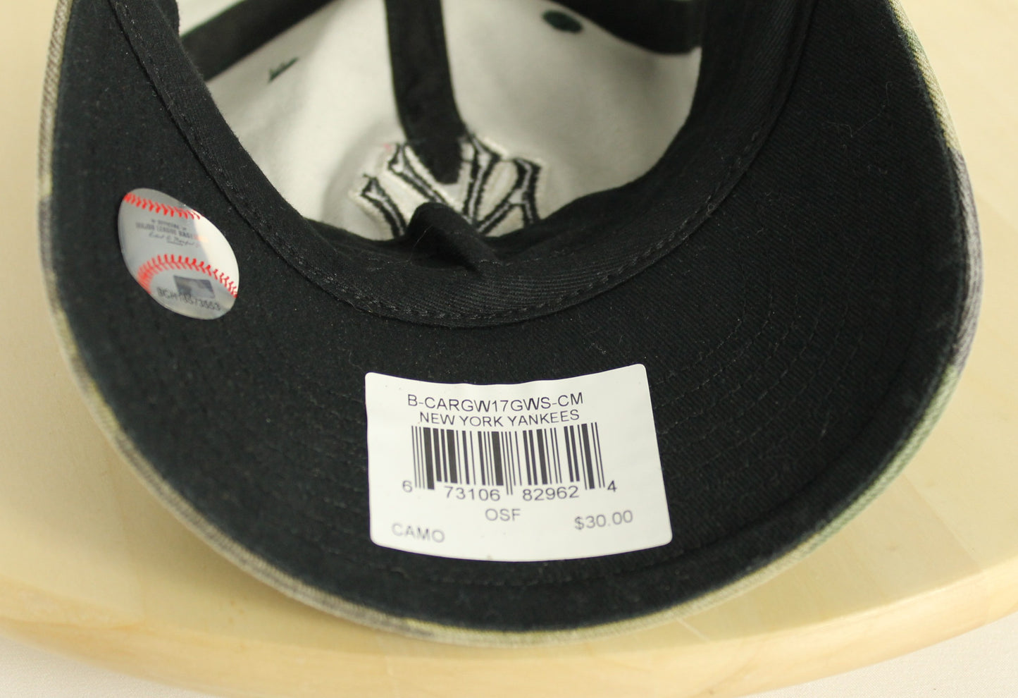 '47 Camo Yankees Baseball Cap