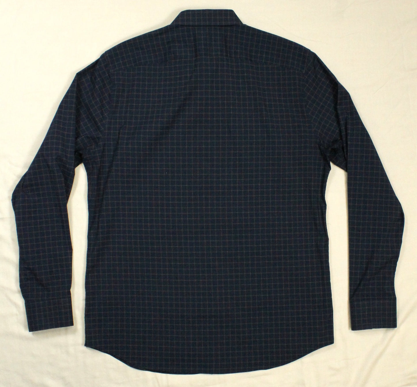 Banana Republic Blue Purple Square Button-Down Men's Medium