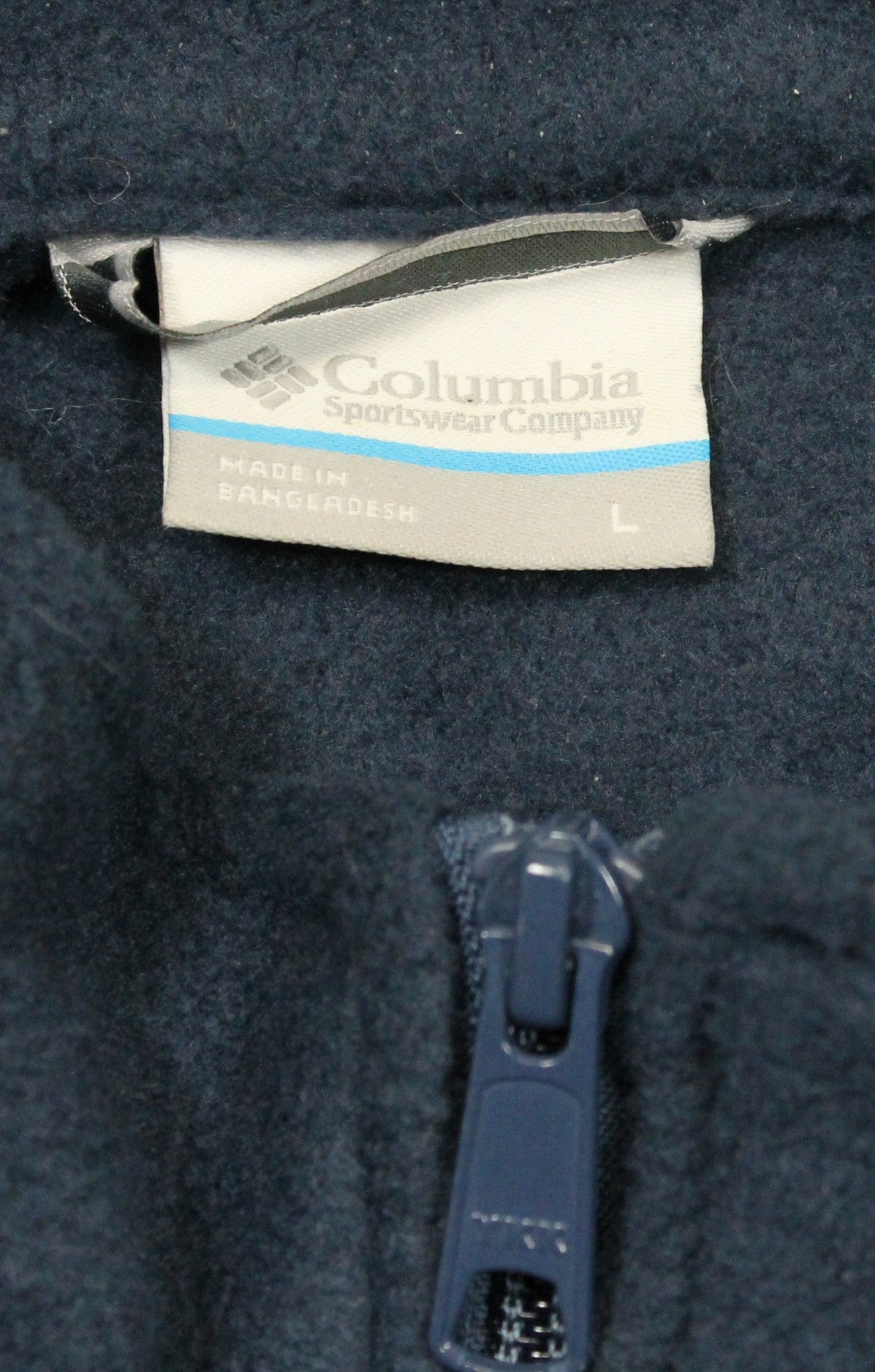 Columbia Men's Fleece Zip Up Size Large