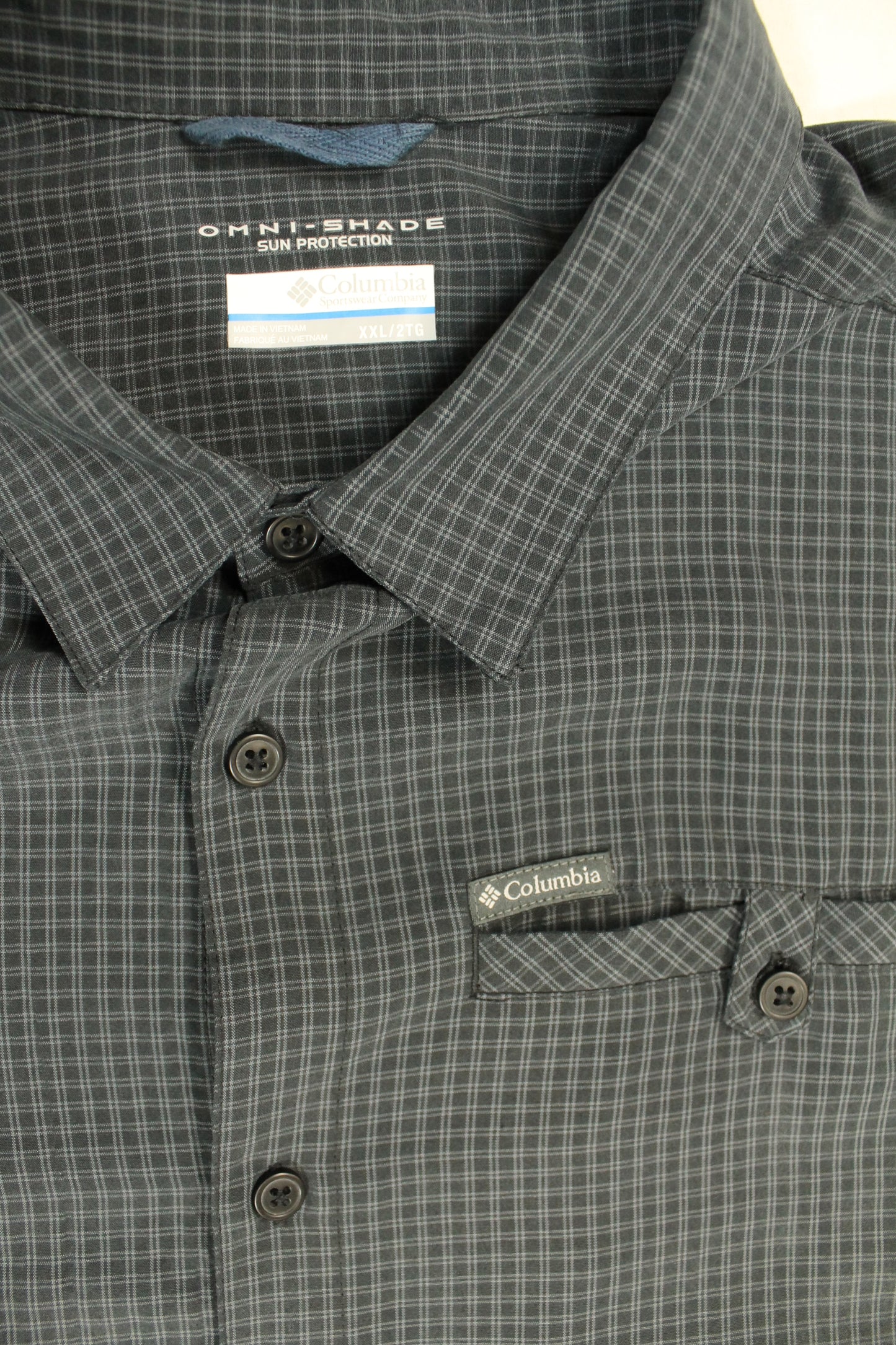 Columbia Omni-Shade Long Sleeve Shirt Size XXL