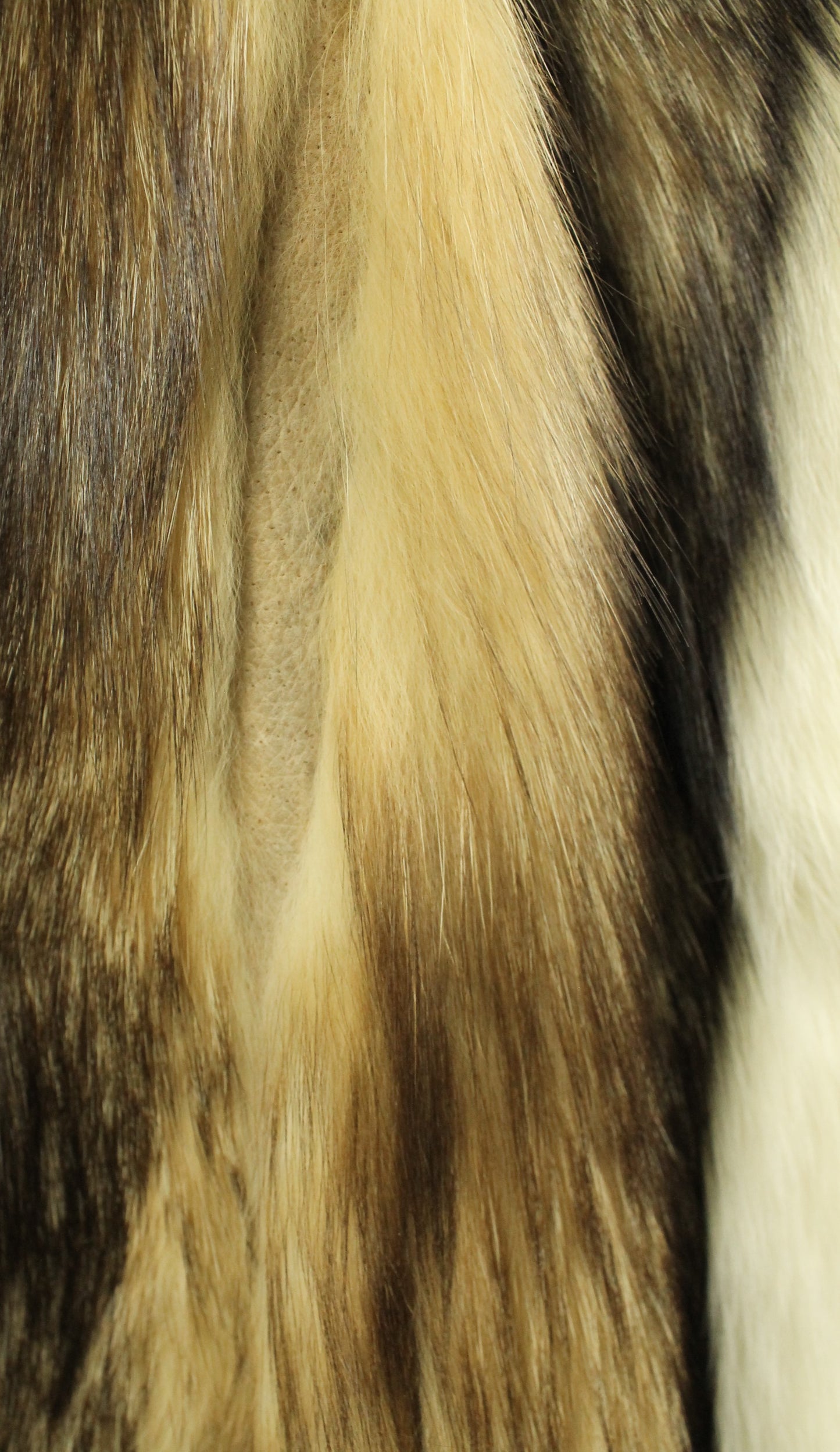 Vintage Klyman Furs Ltd. Tawny Fox/Raccoon Fur Jacket with White Fox Trim (Vintage Size 8)