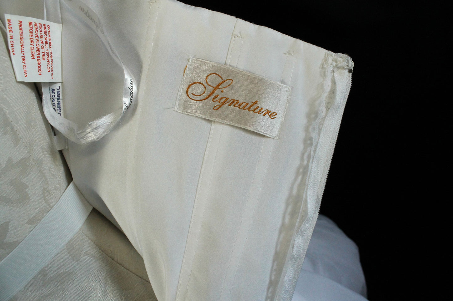 Floral Embroidered Wedding Dress – Signature Collection