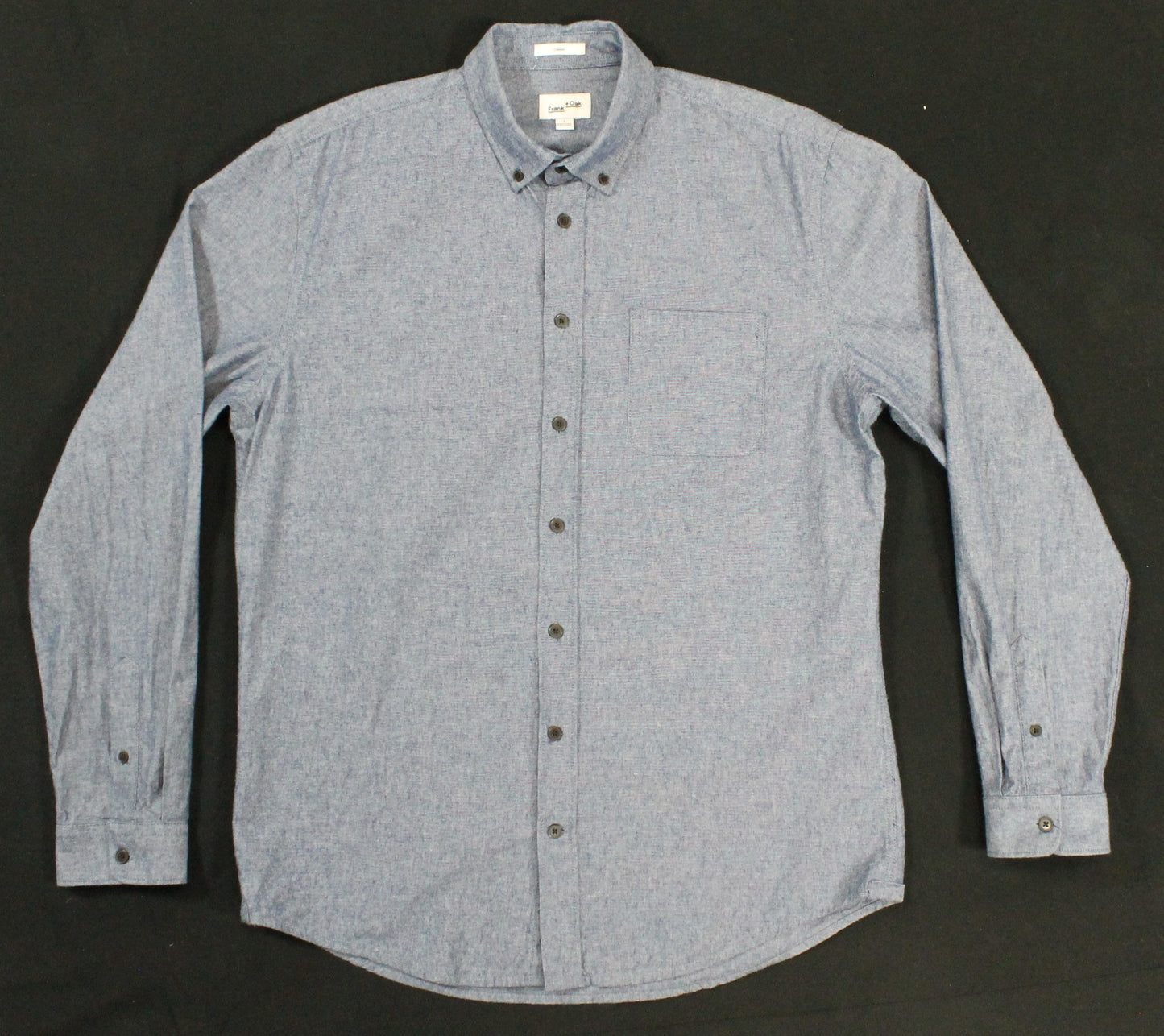 Frank and Oak Chambray Button-down Men's Large