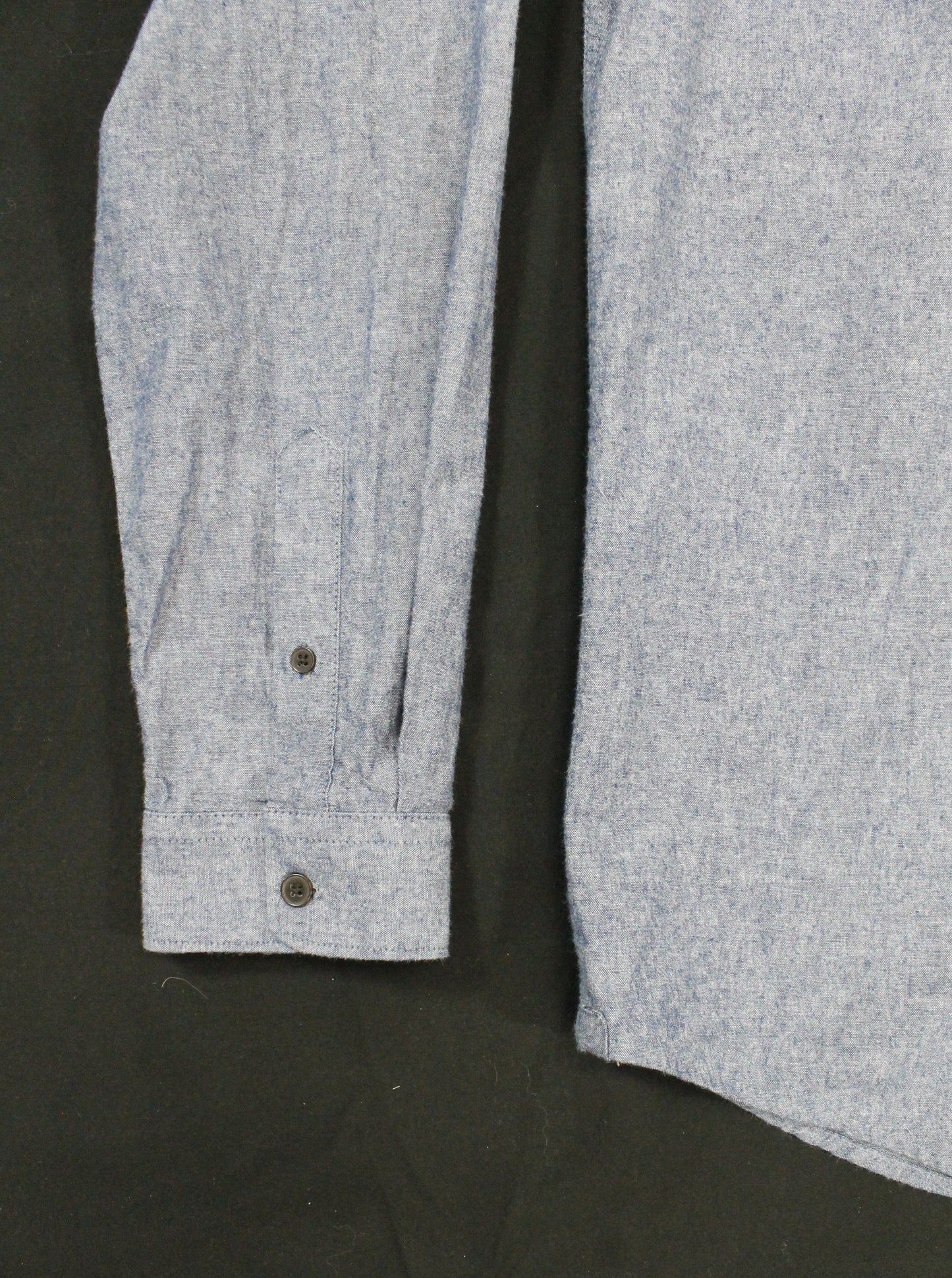Frank and Oak Chambray Button-down Men's Large