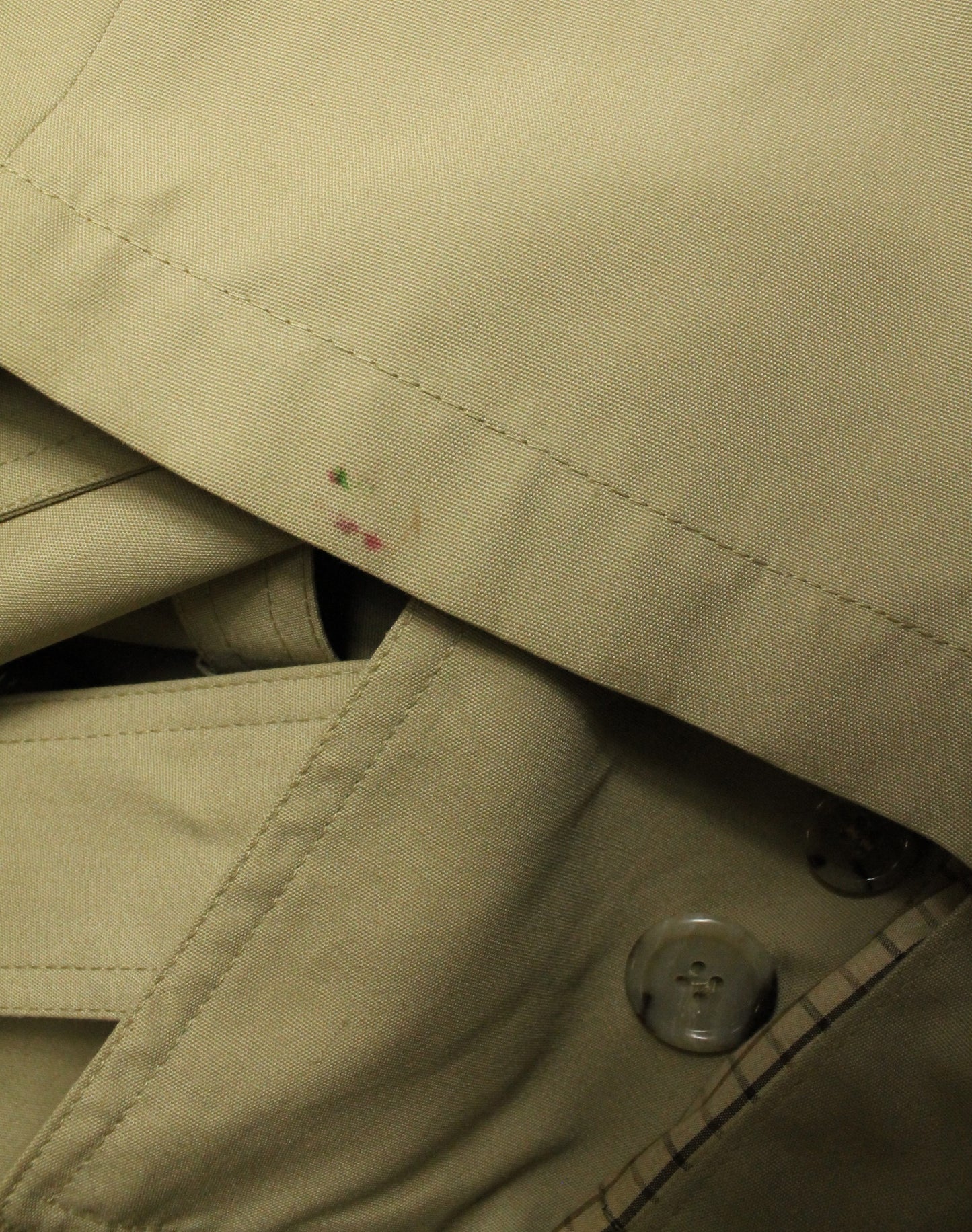 Vintage Men's London Fog Maincoats Trench Size 48 Tall