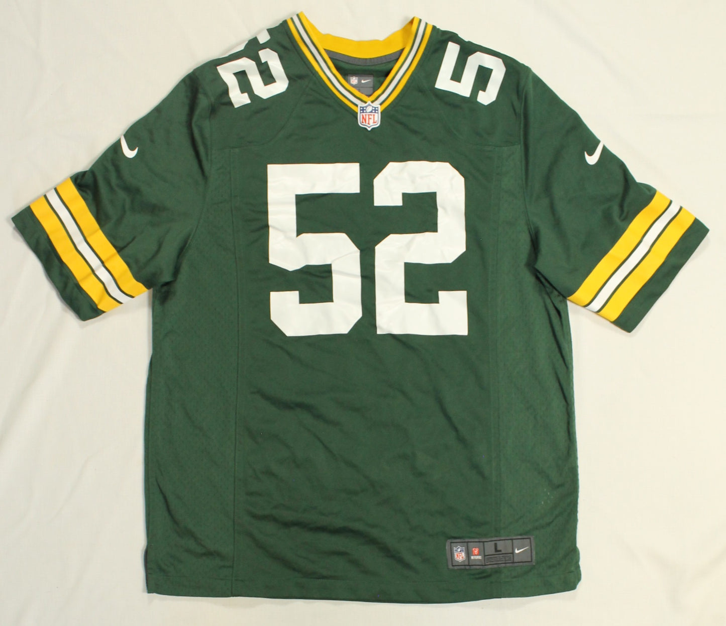 Nike Green Bay Packers Matthews Jersey Men's Size Large