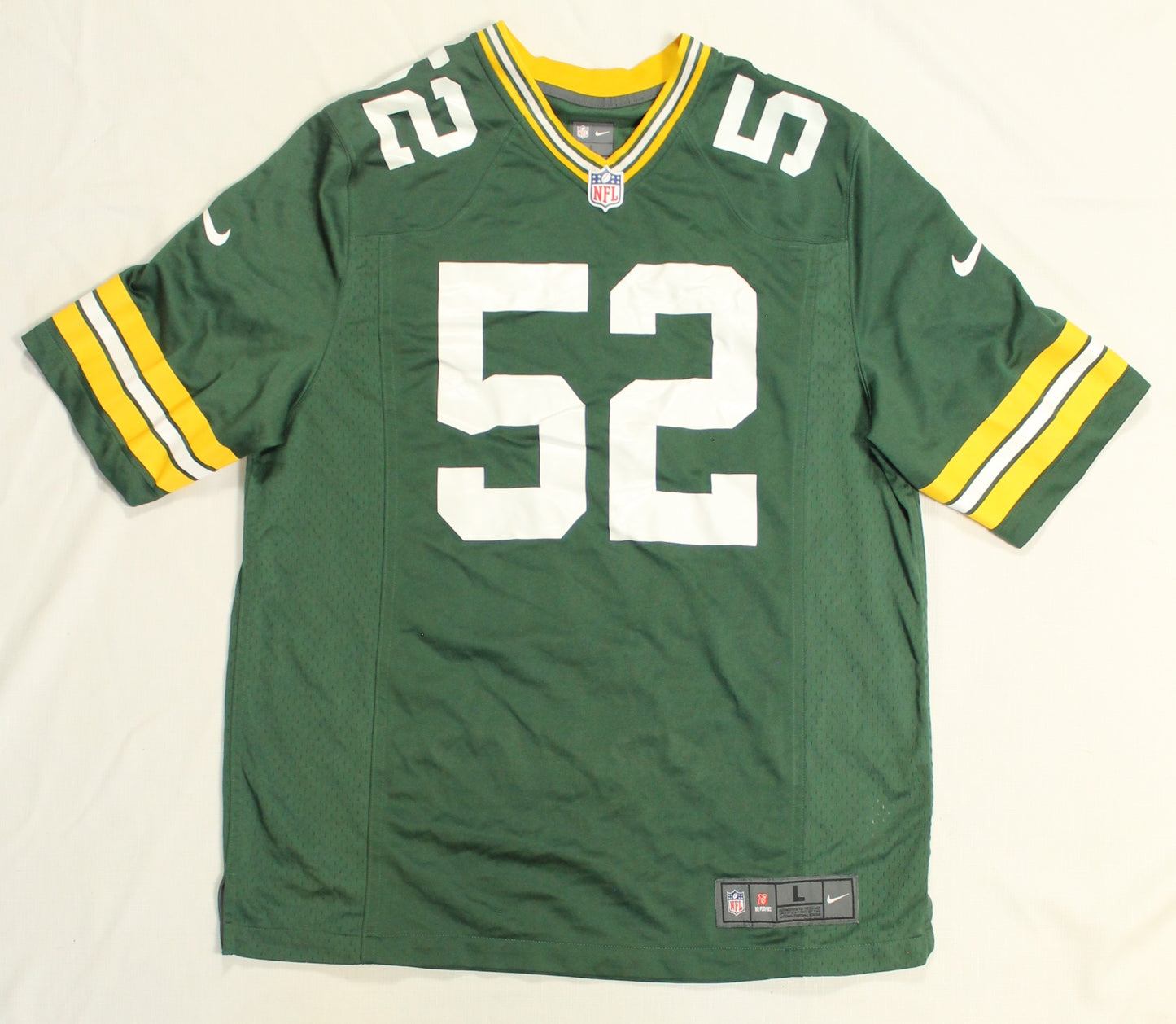 Nike Green Bay Packers Matthews Jersey Men's Size Large