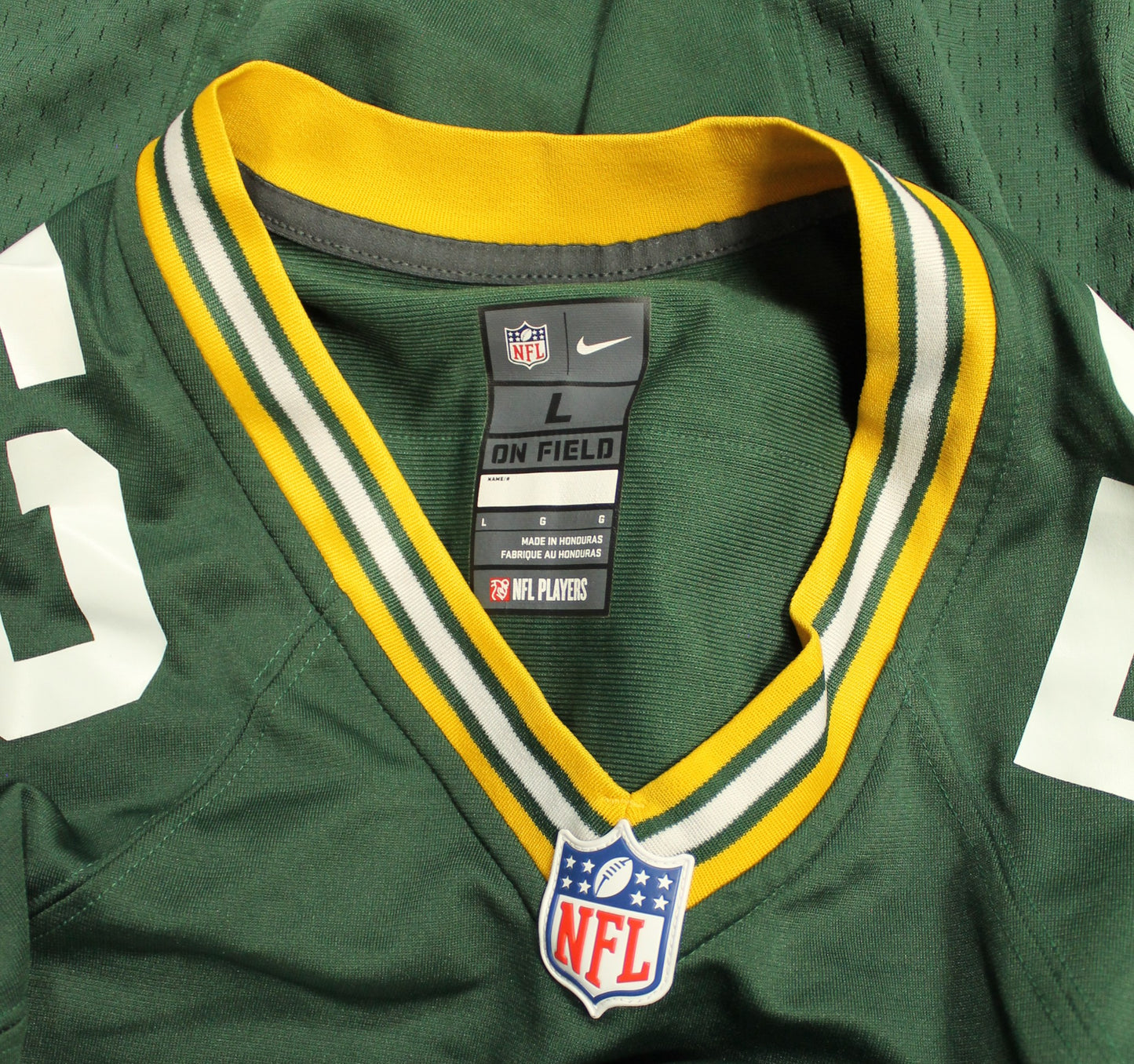 Nike Green Bay Packers Matthews Jersey Men's Size Large