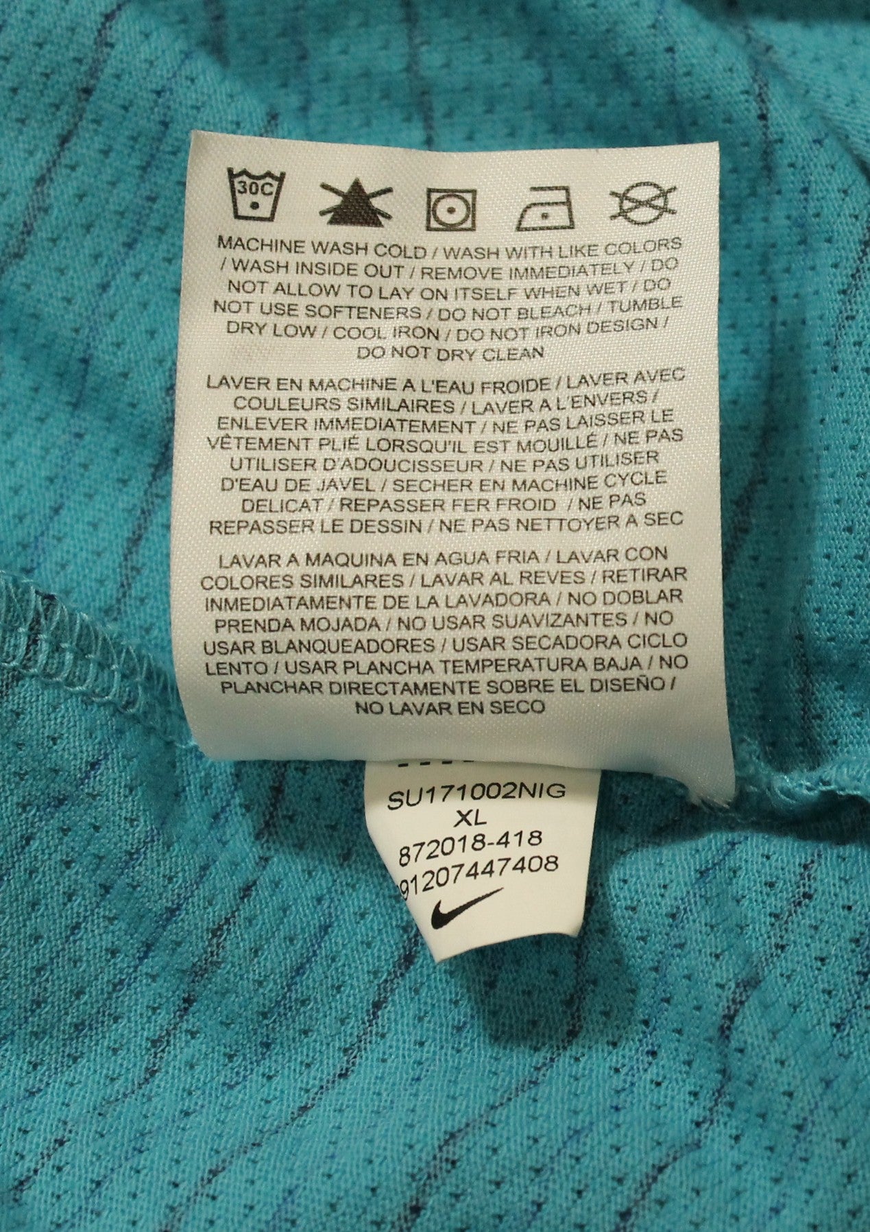 Nike Running T-Shirt Size XL