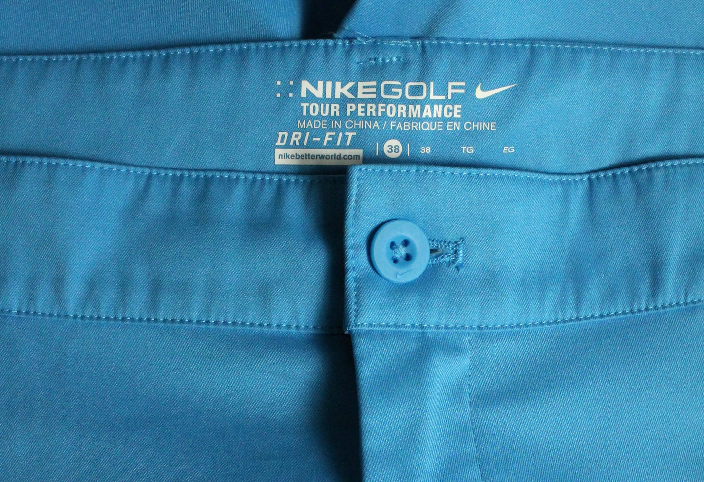 Nike Tour Performance Dri-Fit Shorts Size 38