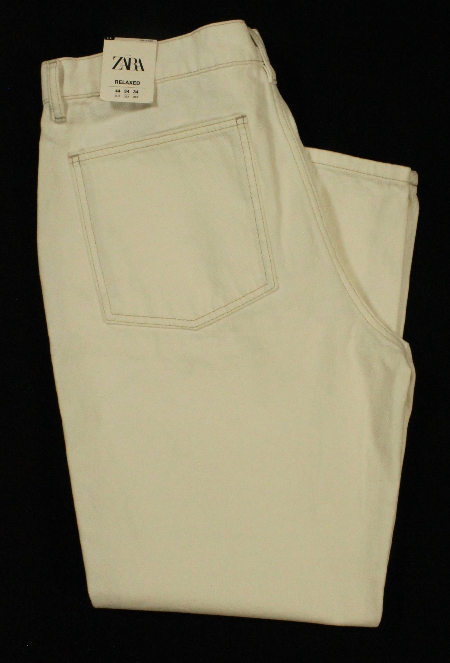 Zara Men's White Pants Size EU44 US34