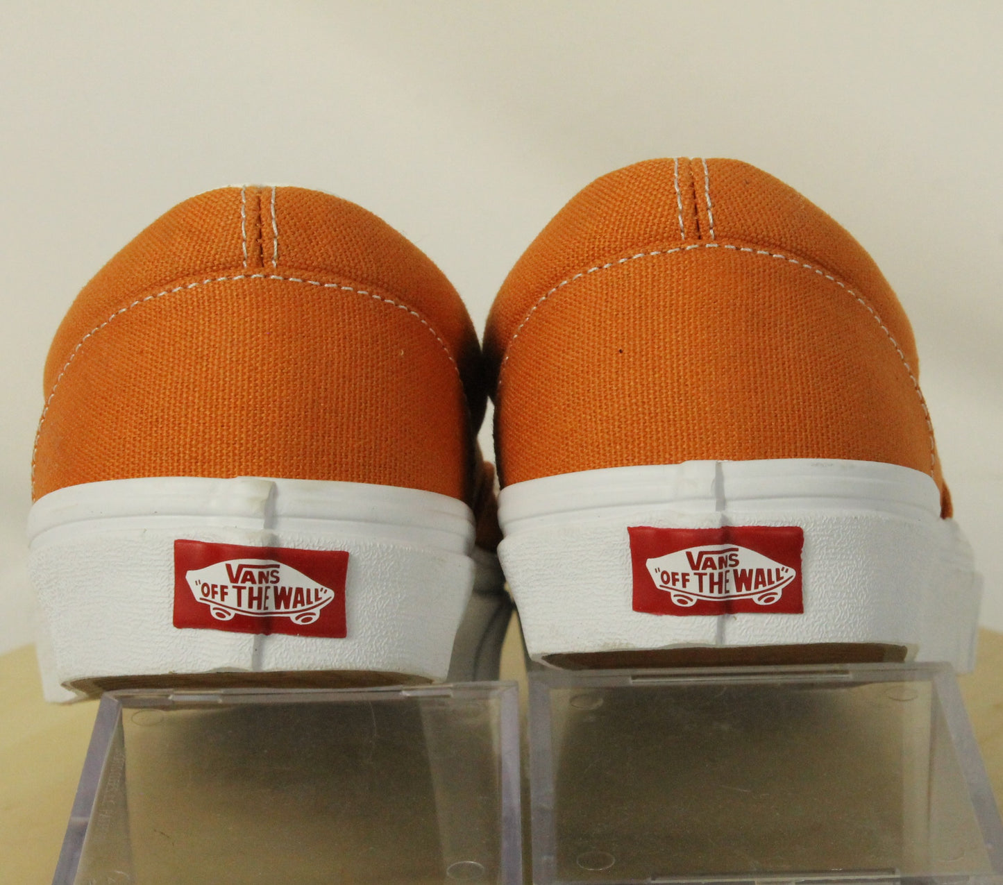 Vans Orange Skate Shoes