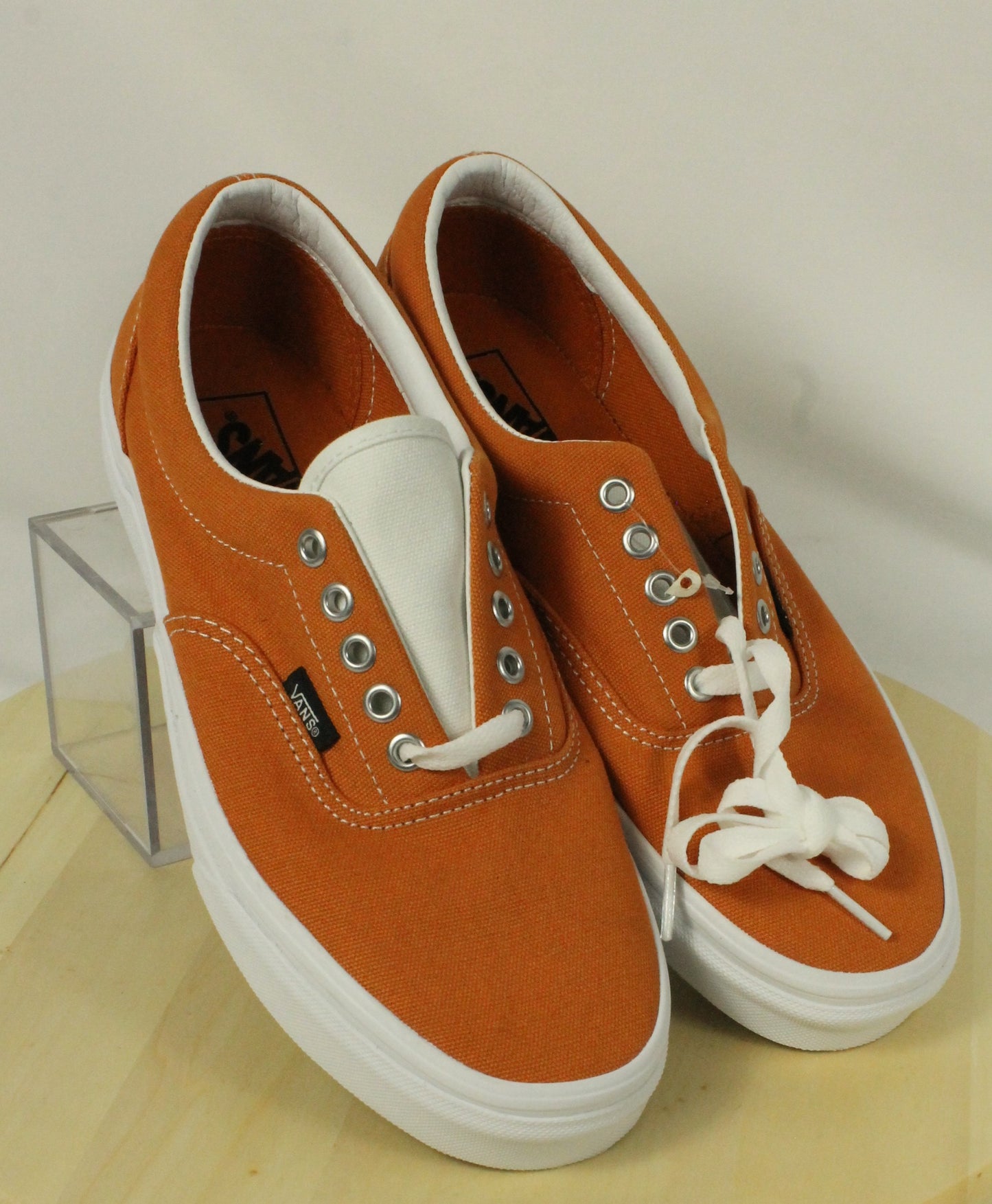 Vans Orange Skate Shoes