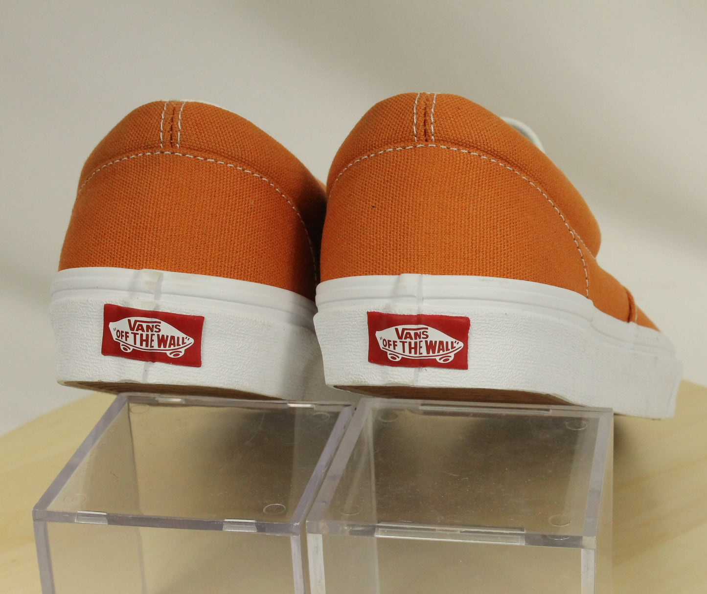Vans Orange Skate Shoes