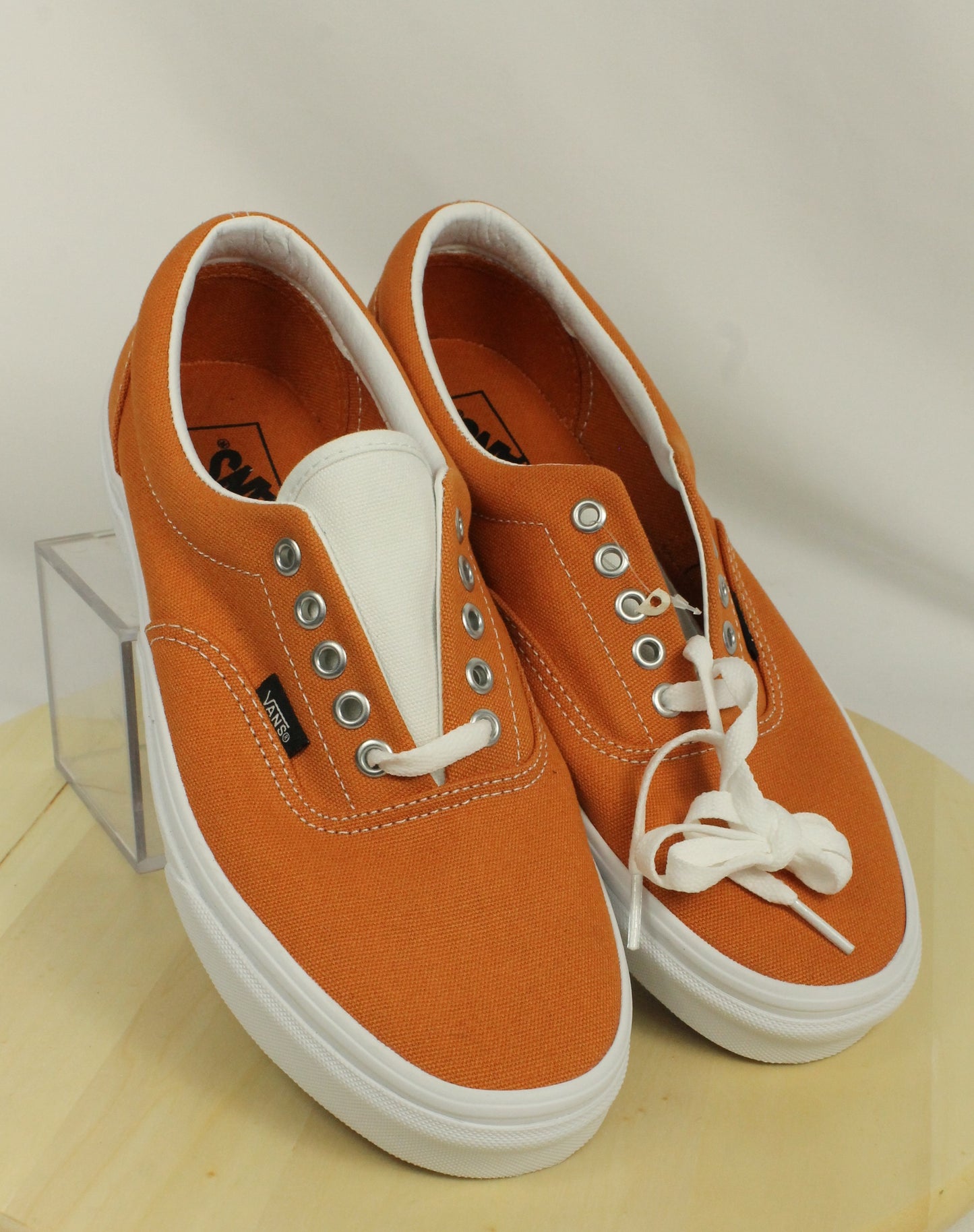Vans Orange Skate Shoes