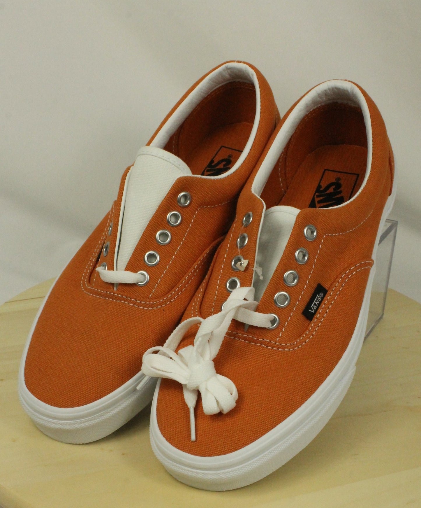 Vans Orange Skate Shoes