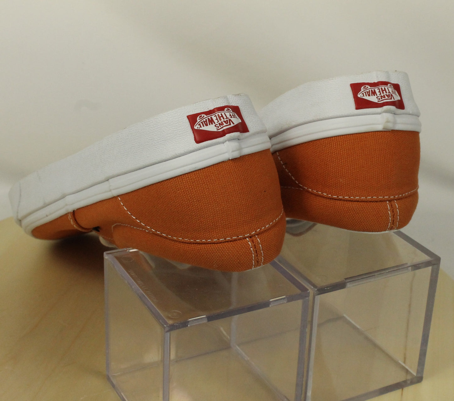 Vans Orange Skate Shoes