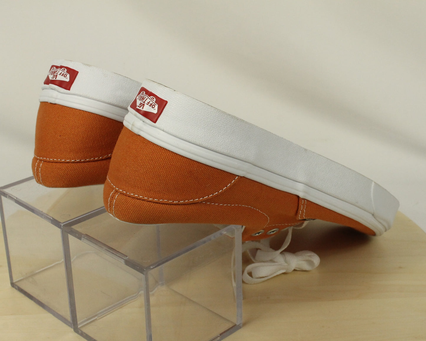 Vans Orange Skate Shoes