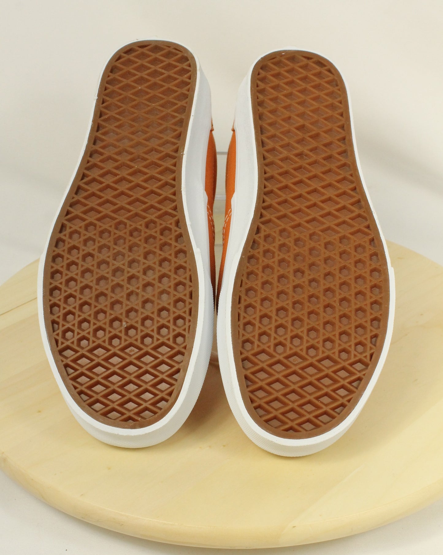 Vans Orange Skate Shoes