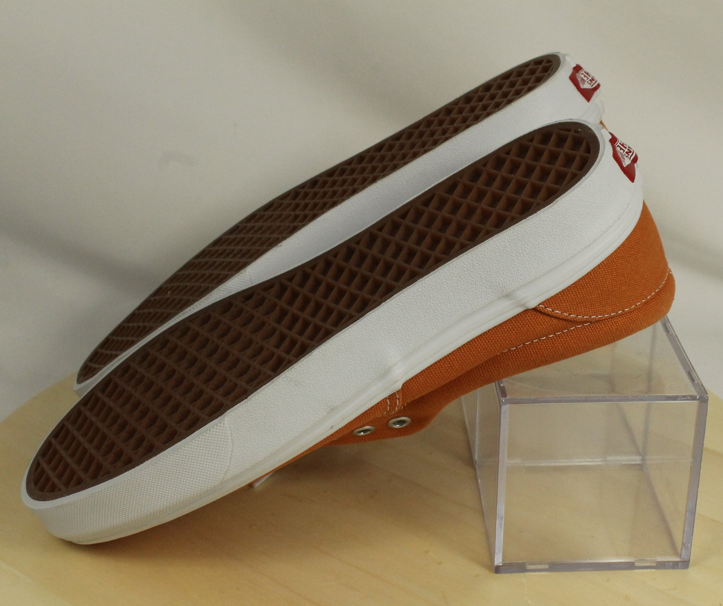 Vans Orange Skate Shoes