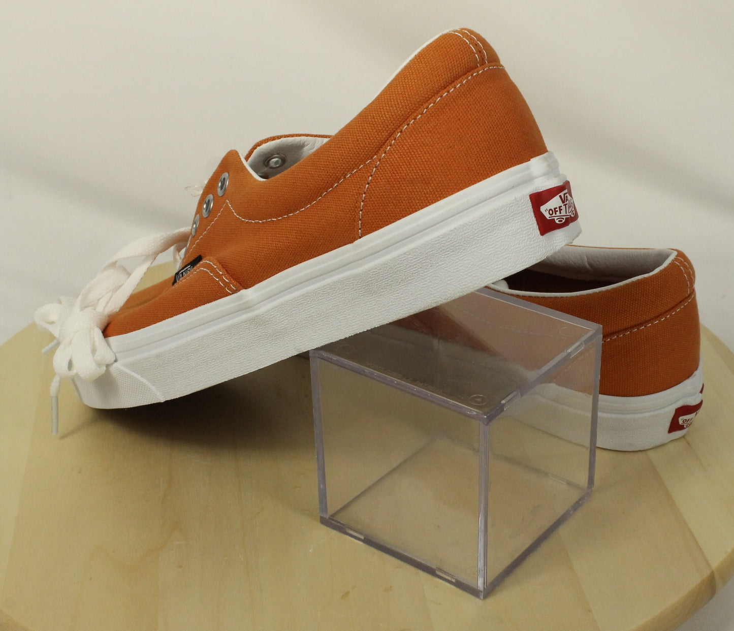 Vans Orange Skate Shoes