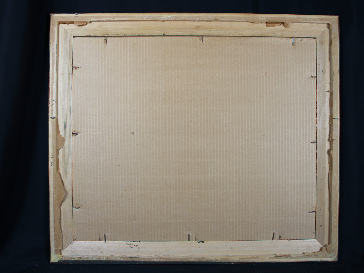 Vintage Signed Hope Winter Birch Forest Watercolor Painting