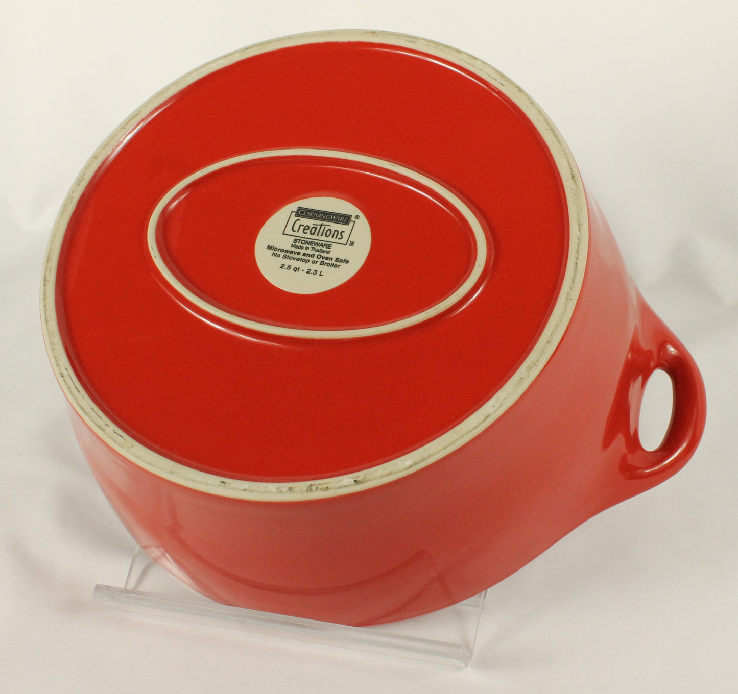 2.5QT Corning Ware Creations Stoneware Casserole and Lid
