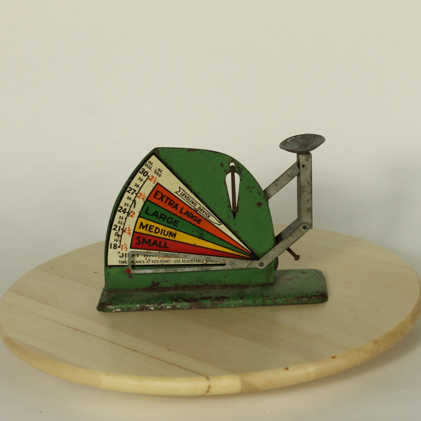 Egg Crate and Weigher