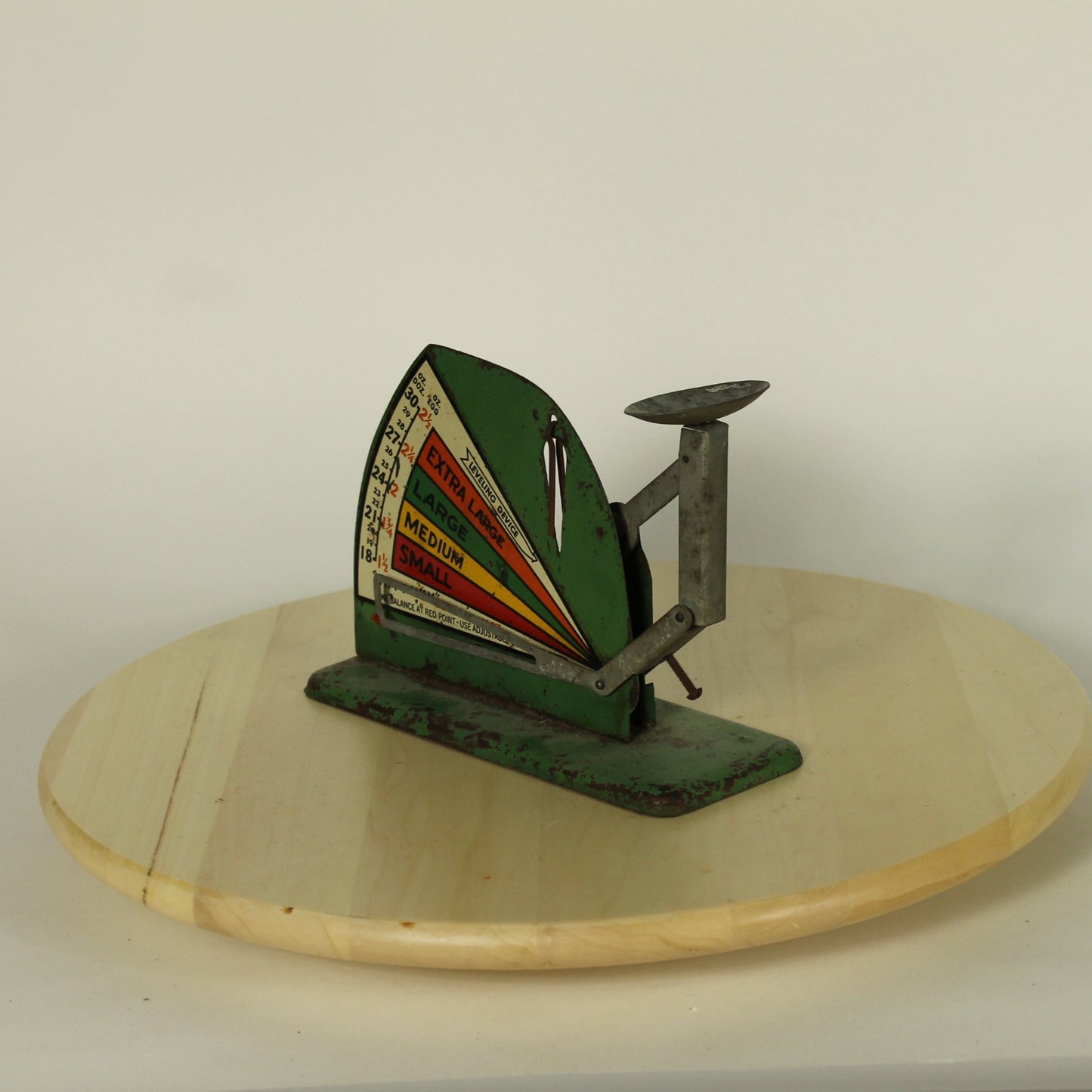 Egg Crate and Weigher