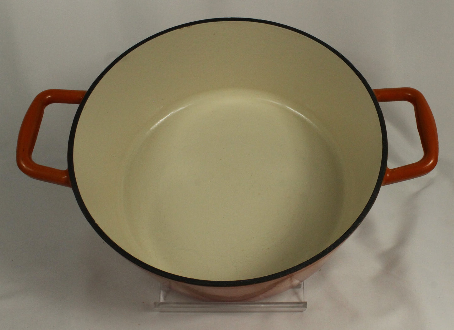 Lagostina Orange Cast Iron Dutch Oven with Lid