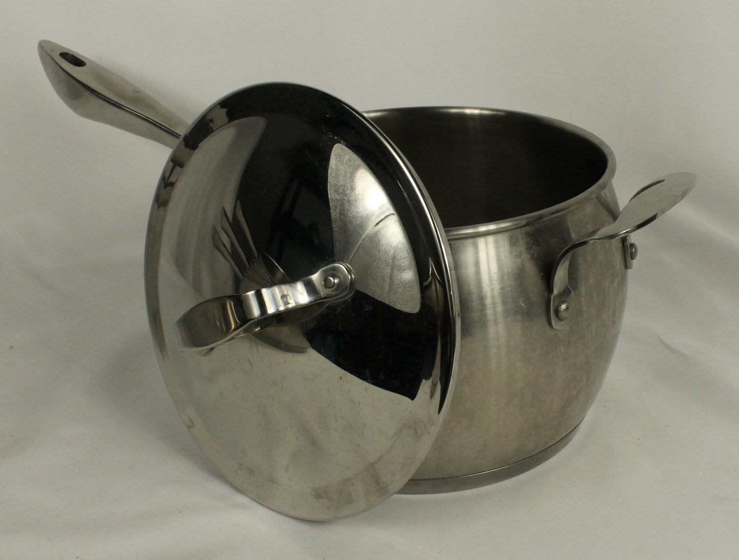 Lagostina Commercial Pro Stainless Steel Pots with Lids - 5 Set