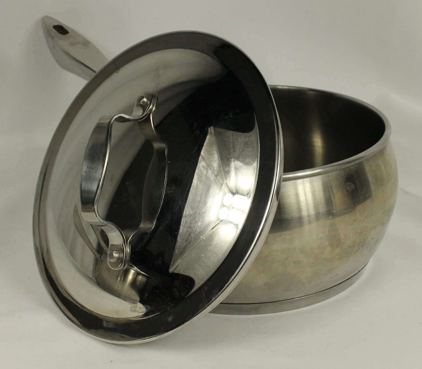 Lagostina Commercial Pro Stainless Steel Pots with Lids - 5 Set