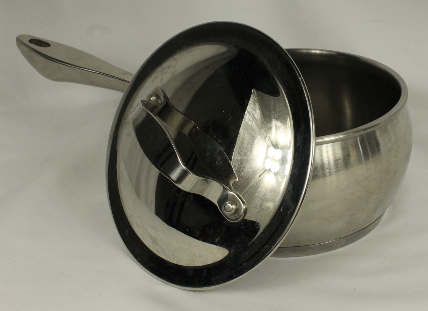 Lagostina Commercial Pro Stainless Steel Pots with Lids - 5 Set