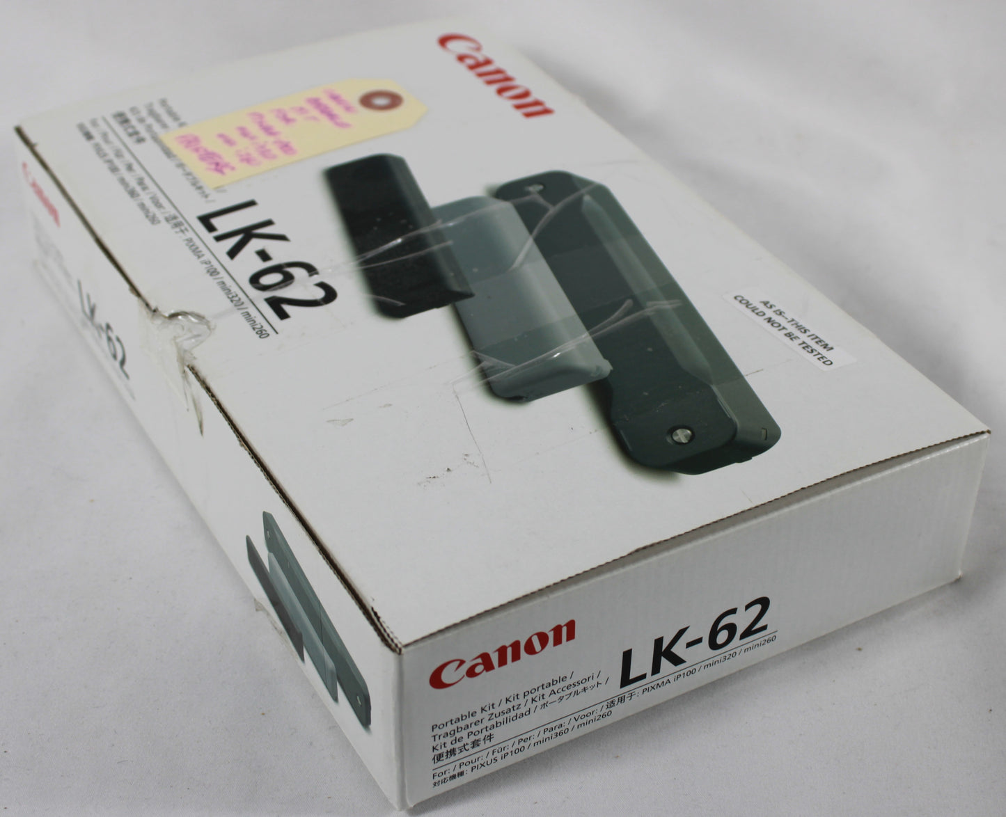 Canon LK-62 Portable Kit for PIXMA iP100 Printers
