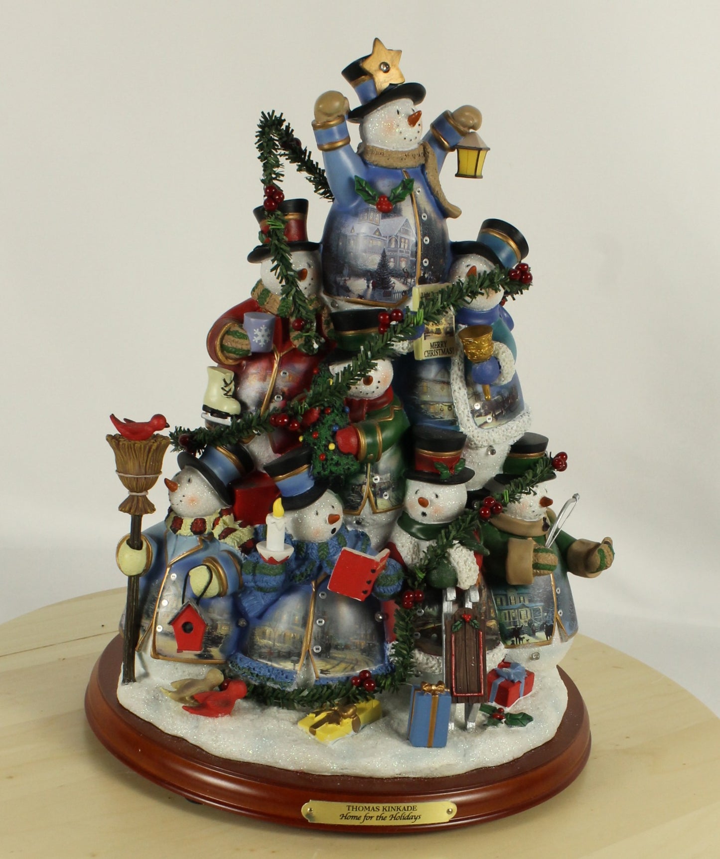 Bradford Exchange Home for the Holidays by Thomas Kinkade