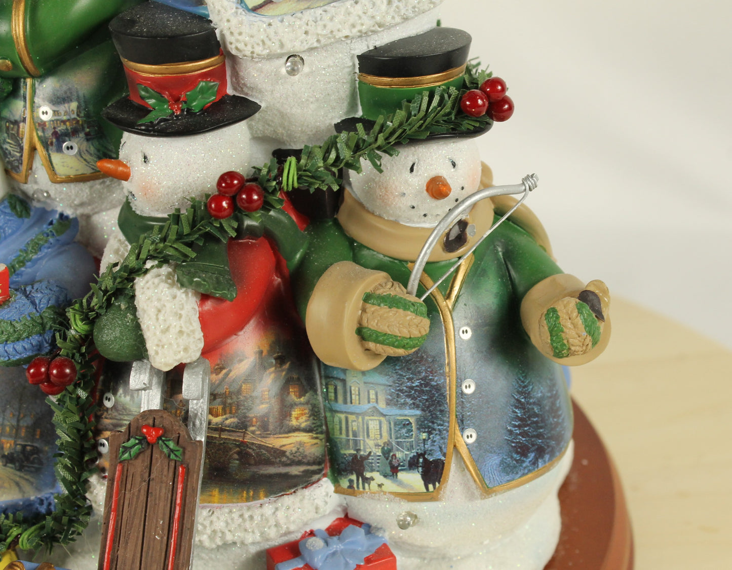 Bradford Exchange Home for the Holidays by Thomas Kinkade