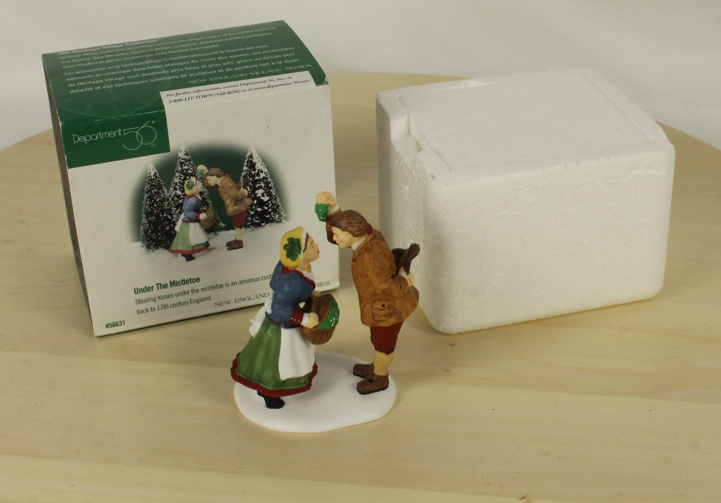 Dept 56 Under the Mistletoe Figurine