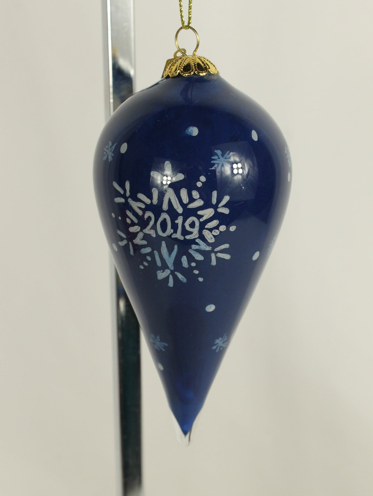Le Bien Glass Angel Tear Drop Ornament