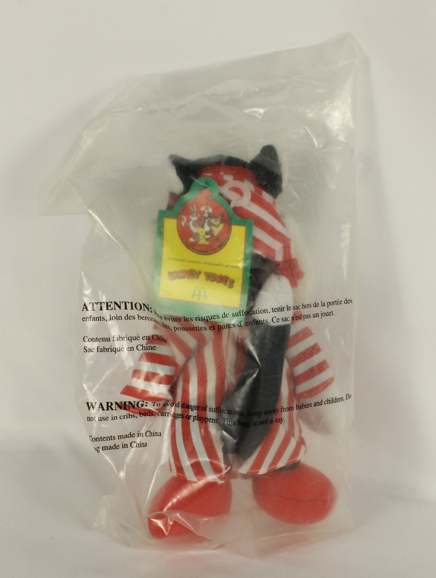 Set of Three McDonald's Looney Tunes Plush Toys