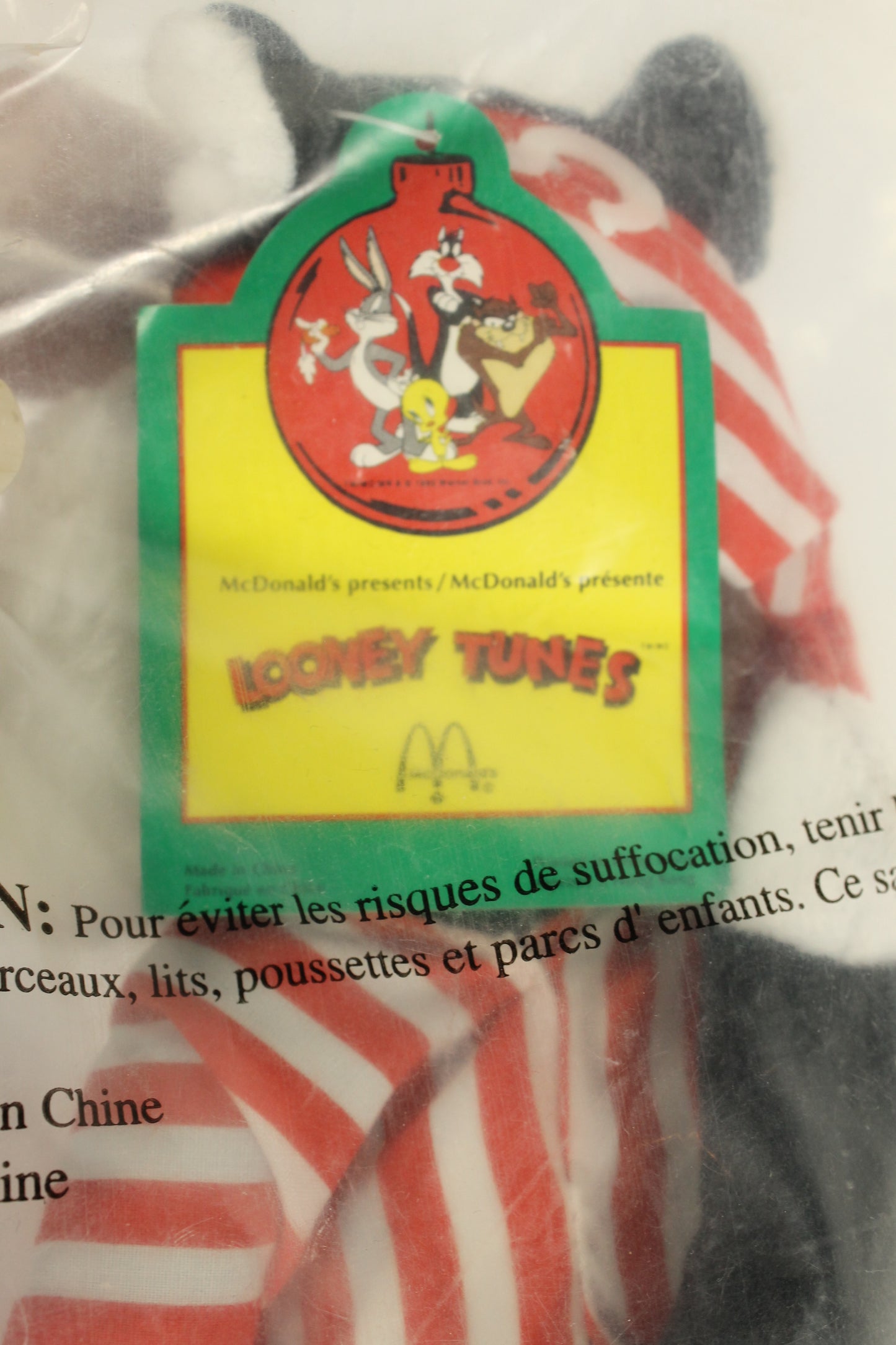 Set of Three McDonald's Looney Tunes Plush Toys