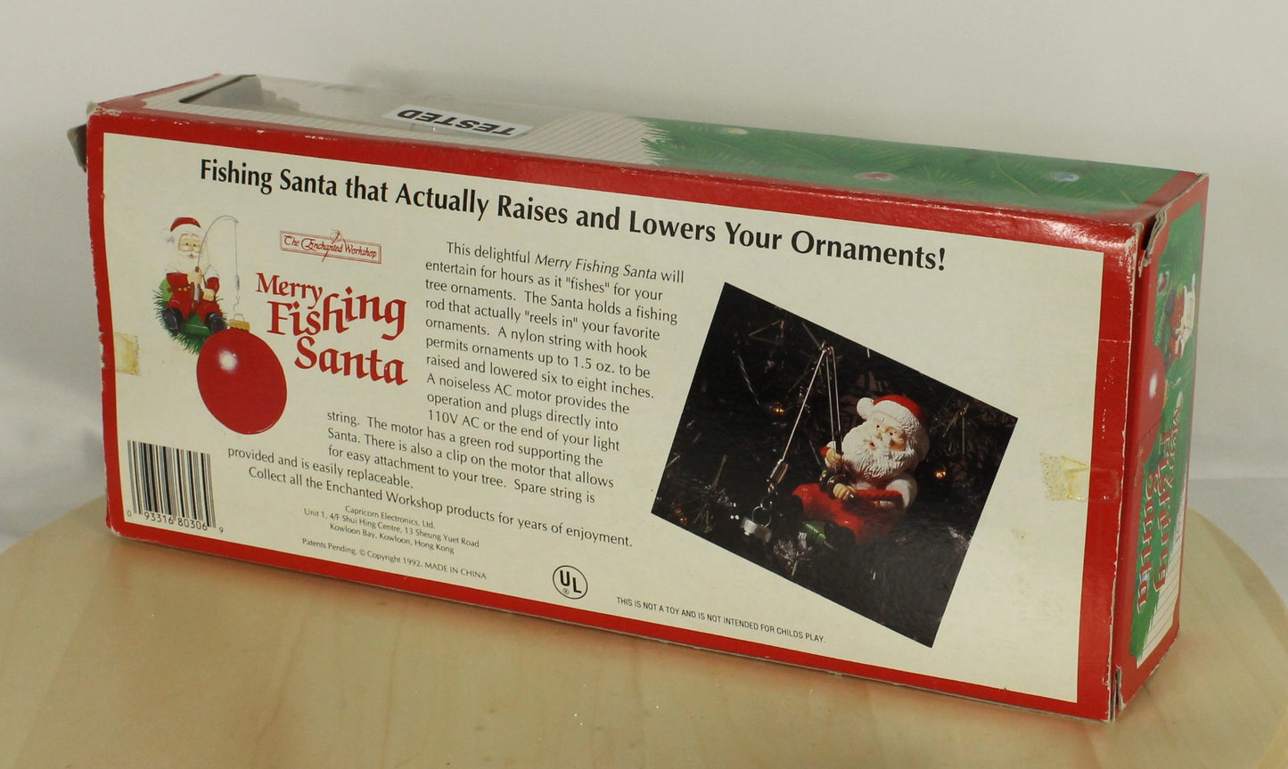 Merry Fishing Santa