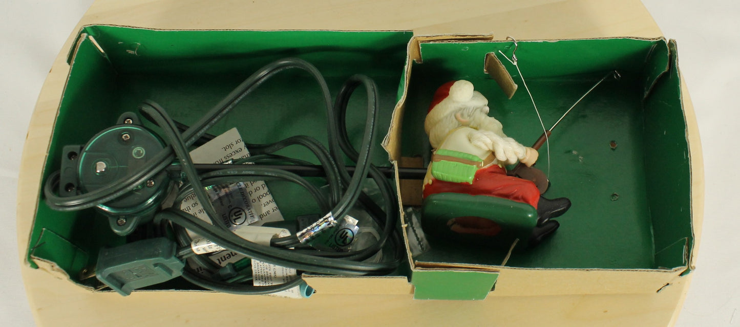 Merry Fishing Santa