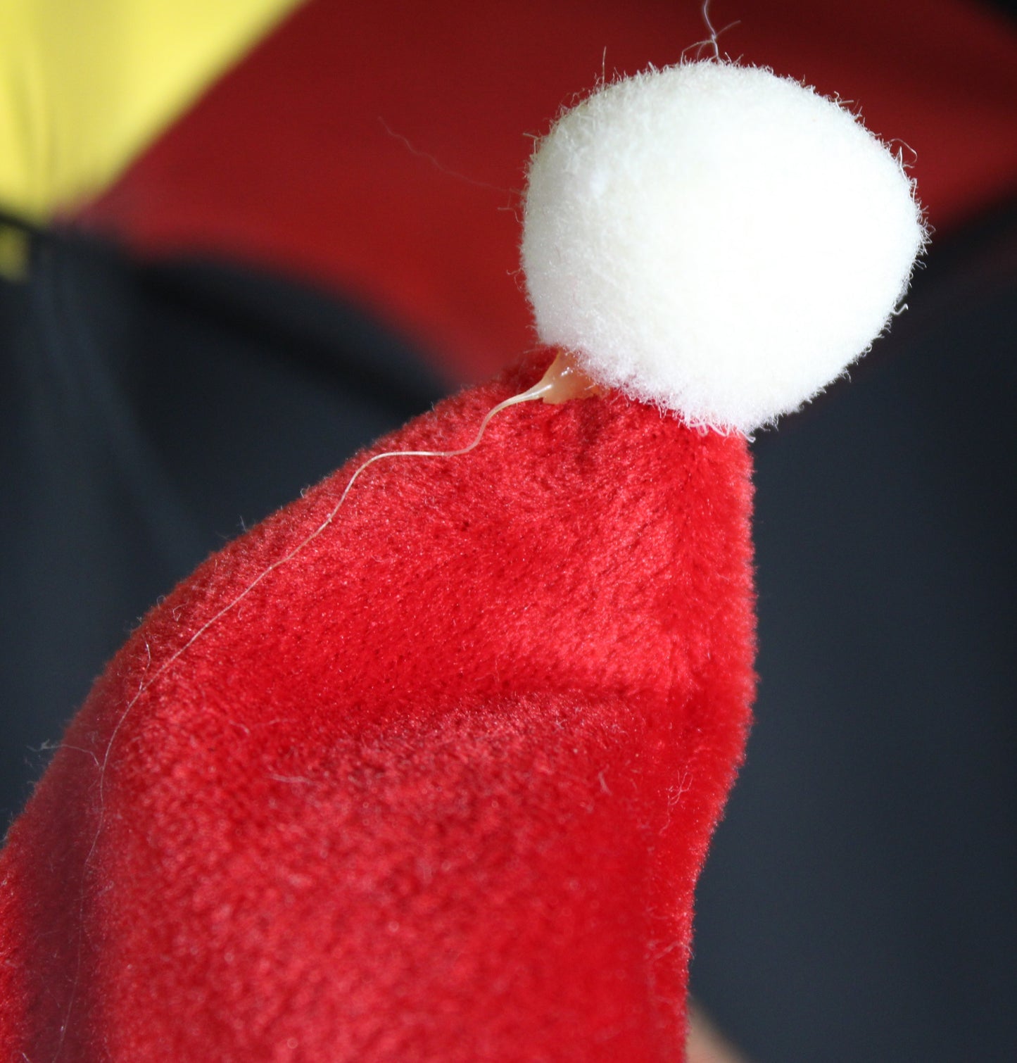 Musical Parachute Santa Mobile with Multi-Colored Canopy