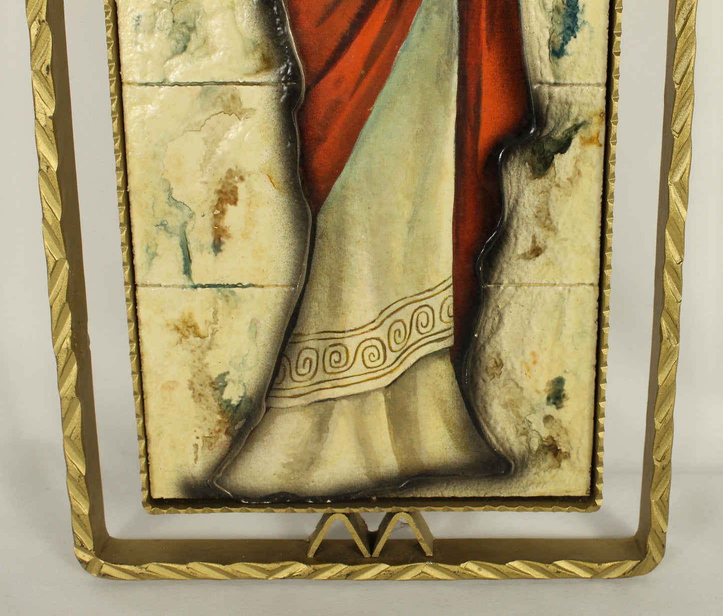 Tile Picture "Angel & Infant" Made in Spain